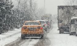 Yüksekova'da yoğun kar yağışı