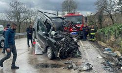 Ordu'da kamyon ile kamyonet kafa kafaya çarpıştı: 2 ölü, 2 ağır yaralı