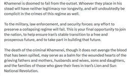 Sürgündeki Rıza Pehlevi: 'Hamaney'in ölümüyle, İran rejimi fiilen sona erdi'