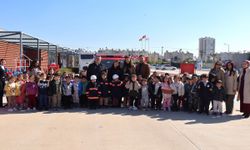 Minikler, Toroslar'da itfaiyeciliği öğrendi