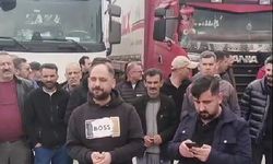 Mersin’de nakliyeciler sokağa indi: Geçinemiyoruz!