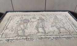 Üç Hokkabaz Mozaiği Necmi Asfuroğlu Arkeoloji Müzesi’nde sergileniyor