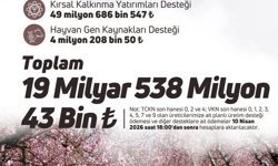 Bakan Yumaklı: '19,5 milyar liralık tarımsal destek ödemesini çiftçilerin hesaplarına aktarıyoruz'