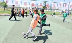 Eyyübiyeli çocuklar 23 Nisan Futbol Turnuvasında buluştu