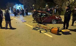 Finike-Kumluca yolunda kaza: 1 ölü, 5 yaralı