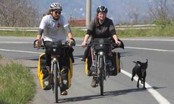 İngiltere'den çıkıp 6 kıtayı bisikletle geçmeyi hedefleyen iki maceracı Ordu'ya ulaştı