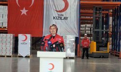 Kızılay'dan İran'a 48 tonluk insani yardım