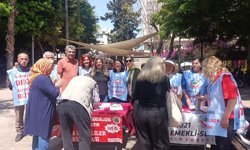 Mersin’de emeklilerden 1 Mayıs çağrısı