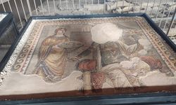 Khresis Mozaiği yoğun ilgi çekiyor