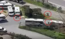 İsrail Konsolosluğu yakınında çatışma kamerada: Terörist böyle görüntülendi