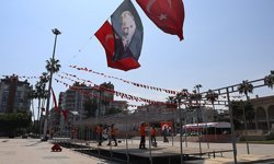 Mersin’de 23 Nisan kutlamaları için hazırlıklar sürüyor