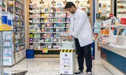 Yenişehir’de ilaçlar çöpe değil, kutulara