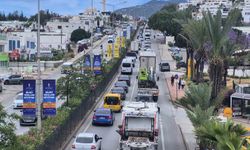 Bodrum'a 24 saatte 20 bin araç giriş yaptı