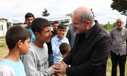Çiftçiler Gününde mevsimlik tarım işçileri unutulmadı