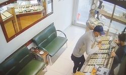 Eşine sürpriz bahanesiyle girdiği kuyumcudan pırlanta çalan şahıs yakalandı