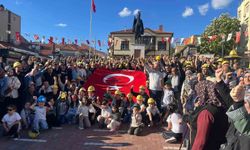 Kütahya'da maden işçilerinden maaş farkı eylemi