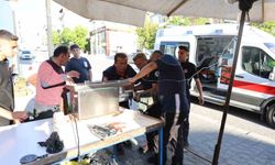 Nevşehir'de parmağı kıyma makinesine sıkışan esnafı itfaiye kurtardı