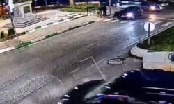 Otomobilin yayaya çarpma anı güvenlik kamerasında: 1 ölü