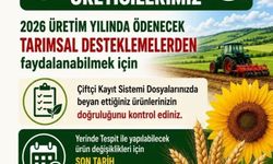 Aydınlı üreticilere ÇKS uyarısı: 'Son tarih 30 Haziran