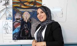 Çöp değil sanat eseri: Öğretmen Hatice Şentürk'ten ilham veren geri dönüşüm projesi