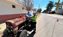 Tarım sezonunun başlamasıyla traktörler denetlendi