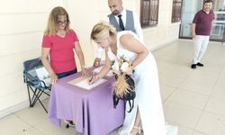 Vahşi madenciliğe karşı en güzel destek: Gelin ve damattan çifte imza!