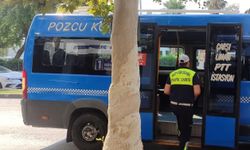 Mersin’de klima açmayan minibüs şoförlerine ceza kesiliyor