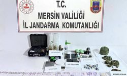 Mersin'de uyuşturucu taciri 2 şüpheli yakalanıp tutuklandı