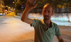 Bisikletiyle polislerin yanına geldi, 20 kat alkollü çıktı, kameraya şarkı söyledi