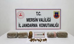 Mersin'de 6 kilo 300 gram kubar esrar ele geçirildi: 2 tutuklama