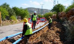 Silifke'de 30 yıllık su deposu yenilendi, 2 bin 100 metrelik hat tamamlandı