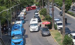 Mersin’de minibüsçüler kontak kapatma noktası geldi
