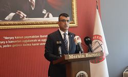 Mersin Barosu Başkanı Özdemir, adaylığını duyurdu