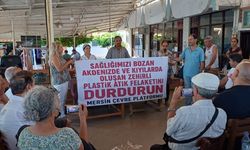 Mersin Çevre Platformu gelecek kuşakların yaşam hakkı için ses yükseltti: “Plastik atık ithalatı derhal durdurulmalı"