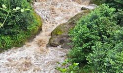 Giresun'da anne ile 2 kızı sel sularına kapıldı