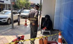 Trafoda yangın çıktı, vatandaşlar ATM'den para çekmeye devam etti