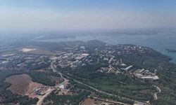 Adana'daki orman yangını uydudan bile görünüyor