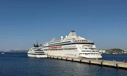 Bodrum Limanı'nda kruvaziyer hareketi