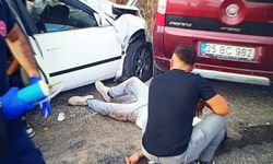 İzmir'de hatalı manevra kazası: 1'i ağır 8 yaralı