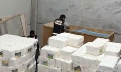 Mersin'de uyuşturucu imalathanesi operasyonunun bilançosu ağırlaştı: 298 bin sentetik ecza hapı ele geçirildi