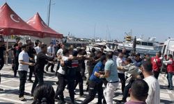 Silivri'de gergin anlar: Basın mensuplarına saldırı kamerada