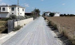 Tarsus'ta tarımsal ulaşım için 4 bin 200 metrelik yol yenilendi