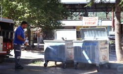 Toroslar’da çöp konteynerleri dezenfekte ediliyor