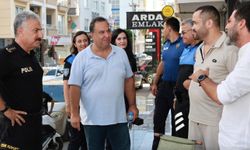 Mersin Emniyet Müdürü Aktaş’tan, Barbaros Mahallesi’nde esnaf ve şehit Kiraz’ın ailesine ziyaret