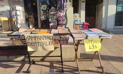 Okulların açılmasına sayılı günler kala Mersin’de kırtasiye kampanyaları başladı