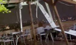 Antalya'da 4 kişinin ölümüne sebep olan hortum, önce seyir terasını yerle bir etmiş