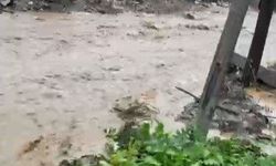 Karacabey'de dere taştı, ekipler bölgede çalışma başlattı