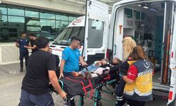 Mersin'de otoyolda minibüs ve 2 tırın karıştığı kazada 11 kişi yaralandı