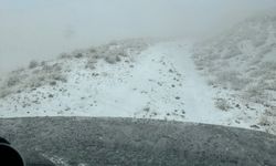 Nemrut Kalderası beyaza büründü