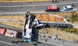Otobüsteki son yolculuklarında eşini kaybetti